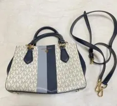 MICHAEL KORS ブルー　ショルダーバッグ