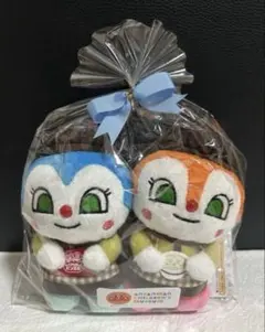 アンパンマンミュージアム限定　ぬいぐるみマスコット　ドキン　コキン