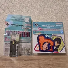 ジークアクス　一番くじ　E賞 アクリルチャーム G賞 ステッカー