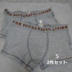 未使用　Diesel ボクサーブリーフ グレー　Ｓ　2枚セット