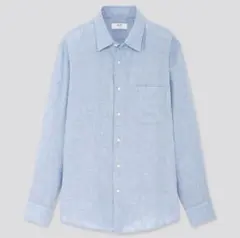 リネンシャツ 長袖