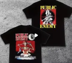 Public Enemy ラップTシャツ 両面プリント レゲエ