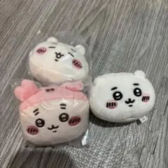 ちいかわ もちもちフェイスマスコット ちいかわ カニちゃん 3個セット