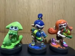 スプラトゥーン ボーイ ガール イカamiibo 3体セット