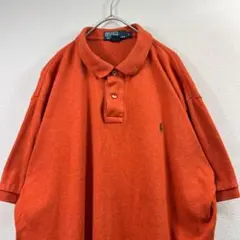 USA古着 Ralph Lauren ラルフローレン ポロシャツ オレンジのサムネイル