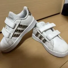 adidas キッズ スニーカー レオパード柄 14センチのサムネイル
