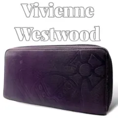 Vivienne Westwood ラウンドファスナー レザー 財布 6279