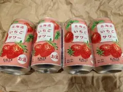 カルディ 北海道いちごサワー いちごバッグの酒 KALDI bのサムネイル