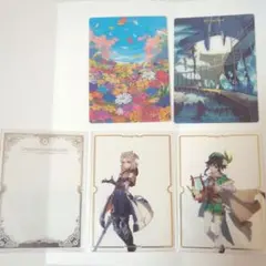 公*o様 Google Play大感謝祭　原神　オリジナルカード5枚