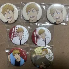 宮侑 ハイキュー!! 缶バッジ 7点セット