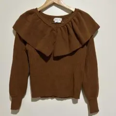 チャオパニックティピー CIAOPANIC TYPY 襟付き Vネックニット