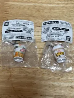 BANDAI カップヌードル　めじるしアクセサリー　カレー　シンガポール風ラクサ