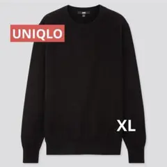 UNIQLO ユニクロ　コットンカシミヤクルーネックセーター（長袖）　タグ付き