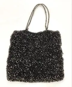 ✨美品✨ アンテプリマ スクエア ワイヤーバッグ ブラック