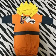 ドラゴンボール 孫悟空 ロンパース カバーオール 50-60cm