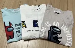 ZARA KIDS アモングアスTシャツ3点セット 164㎝