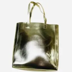 美品 GIVENCHY PARFUMS ゴールド トートバッグ A4対応のサムネイル