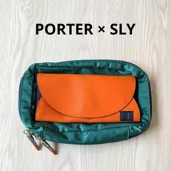 PORTER ✕ SLY　コラボ　メイクポーチ　ブラシ入れ　ポーチのサムネイル