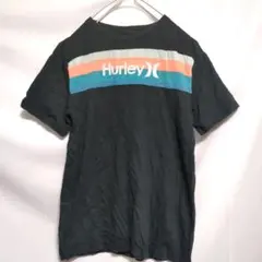 Hurley★M級 短袖 T恤 黑色 黑色 Logo印花 簡約