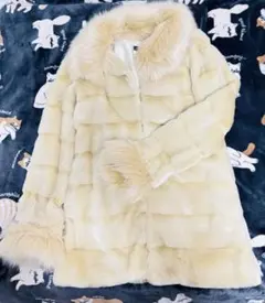 rienda ファーコート ベージュ サイズS ジャケット