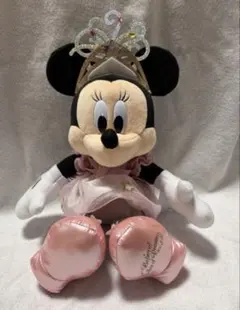 ミニーマウス ぬいぐるみ ピンクドレス