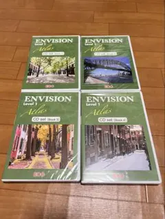 英語・英会話】ECC ENVISION Level2 Atlas CD+教材 - メルカリ