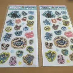 ぷくっとシール エンジェルブルー