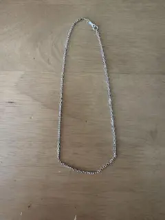 ヴィンテージ 太角チェーンネックレス 40cm silver925 - メルカリ