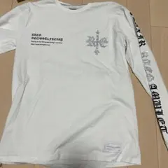 ロングスリーブシャツ ホワイト グラフィックプリントのサムネイル