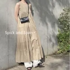 o 近年 Spick and Span ボイル ティアード マキシワンピース 2026年最新】ボイルティアードワンピース スピックアンドスパンの人気