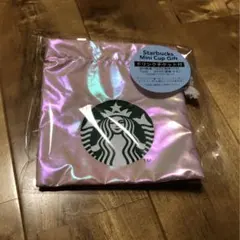 ［新品］スターバックス　SAKURA2025ミニカップギフトベージュ　巾着のみ