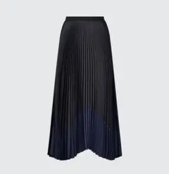 UNIQLO:C プリーツカラーブロックスカート