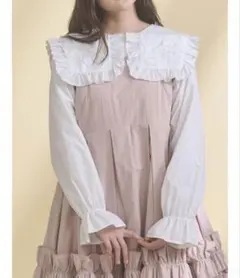 メリージェニー ribbonフリルカラーブラウス 美品