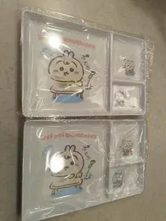 ２枚セット　ちいかわ Chiikawa Baby 仕切り付きメラミンプレート