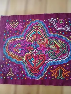 現代アート テクスチャアート 毛糸アート “Bloom Within” 一点物