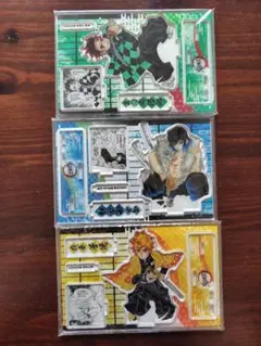鬼滅の刃　名場面ジオラマフィギュア　3種（炭治郎のみ 開封済み）