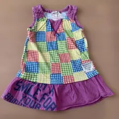 キッズ　女の子　ノースリーブワンピース　100cm