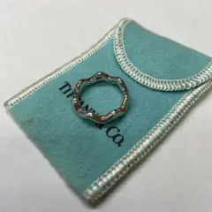 tiffany バンブーリング シルバー 10号 クロムハーツ巾着袋での発送 