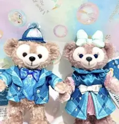 お顔厳選♡ ダッフィー　シェリーメイ　ぬいぐるみバッジ　ジュビリー