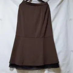 Lui's ルイス　ロングスカート　 マーメイドスカート　ブラウンのサムネイル