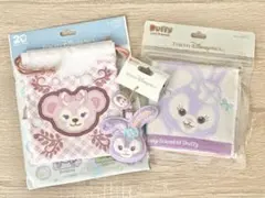 【未使用】ステラルー＆シェリーメイ 3点セット（ミニタオル・キーチェーン・巾着）