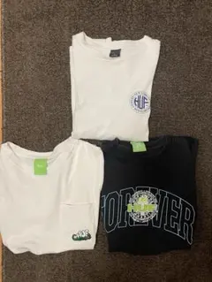 HUF ポケットTシャツ 3枚セット売り