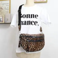 ショルダーバッグ 斜めがけ ヒョウ柄
