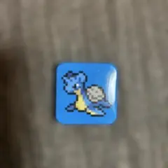 ポケモン スクエア缶バッジ ドット ピクセル ラプラス