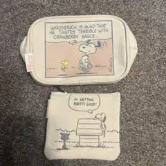 【値下げ可】スヌーピー ウッドストック ポーチセット ポーチ ミニポーチ