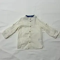 80cm相当 H&M コットン長袖シャツ ベビー服 男の子