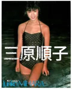 P545　三原順子　水着　ポスター　32cm ✕ 26cm