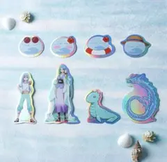 劇場版 転生したらスライムだった件 蒼海の涙編 ステッカーセット 8枚入り