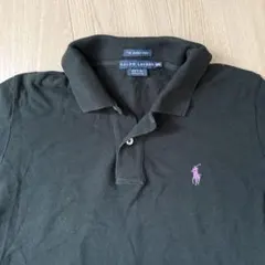 Ralph Lauren ブラック ポロシャツ 半袖 SKINNY / M