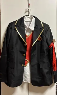 ツイステ コスプレ ツイステッドワンダーランド 制服 L ハーツラビュル寮